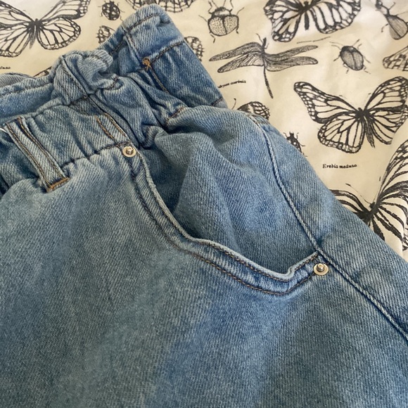 Light Blue Denim Shorts - Picture 3 of 6